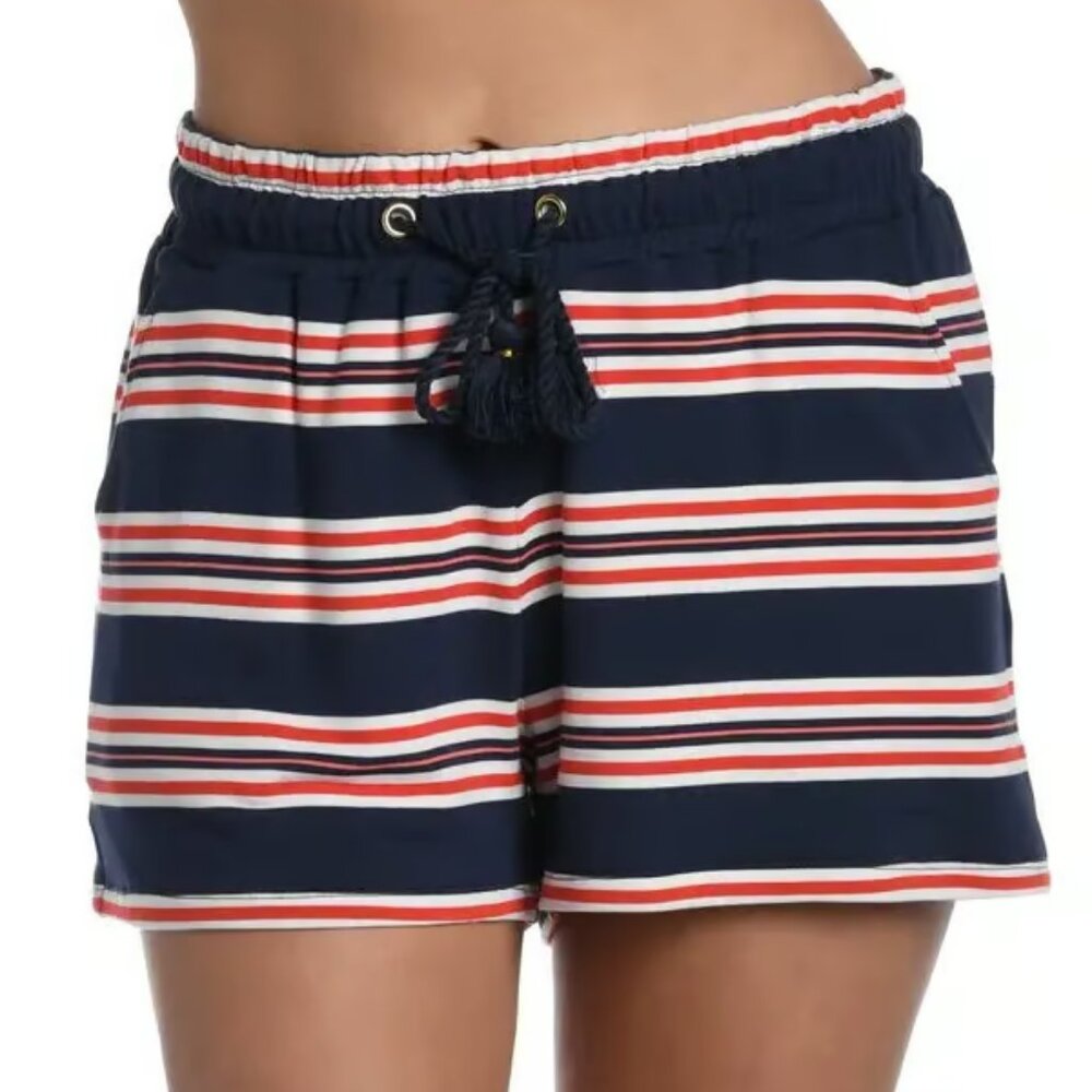 La Blanca "Sailor Stripe Beach" Shorts